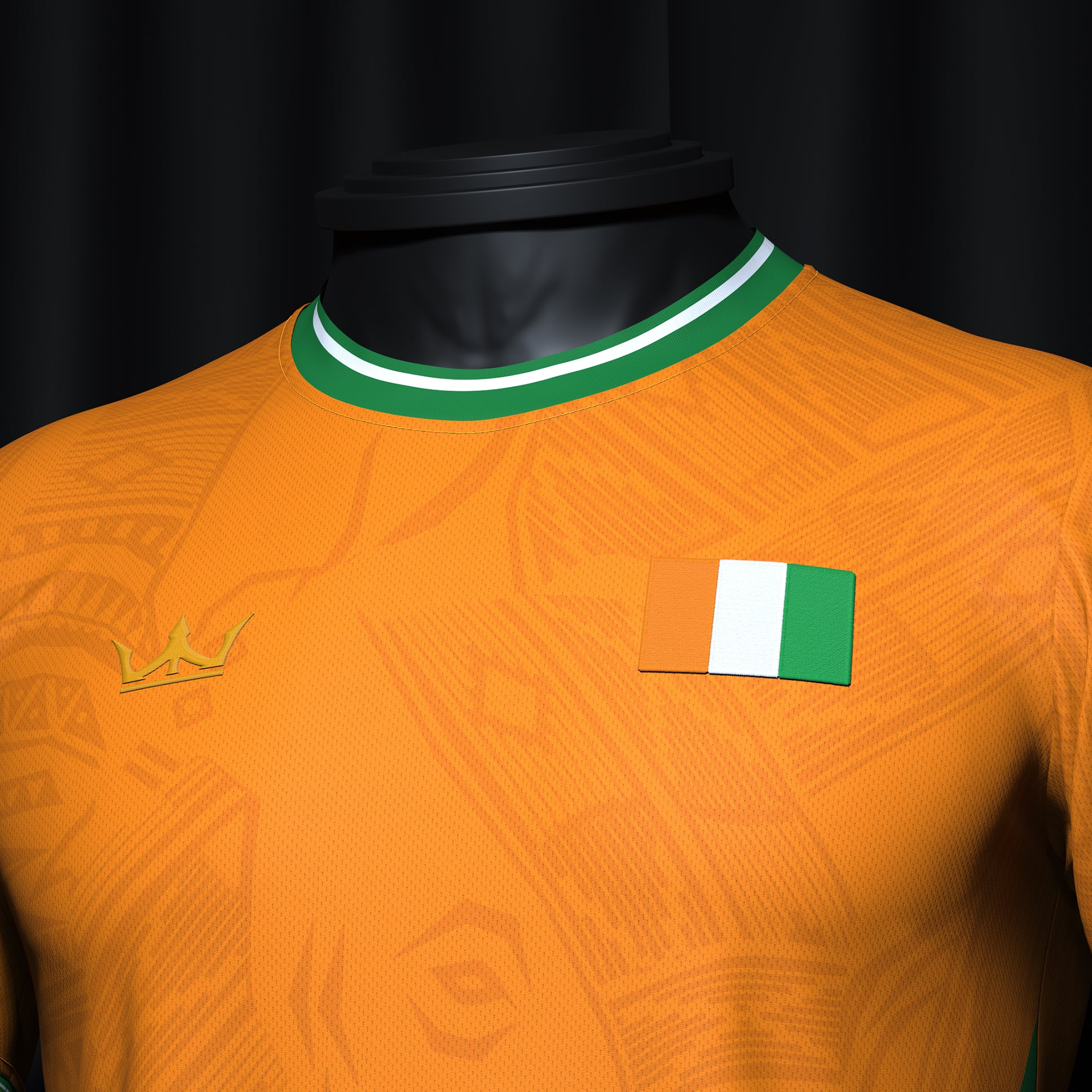 Ivory Coast Heritage Custom Football Jersey Côte d&