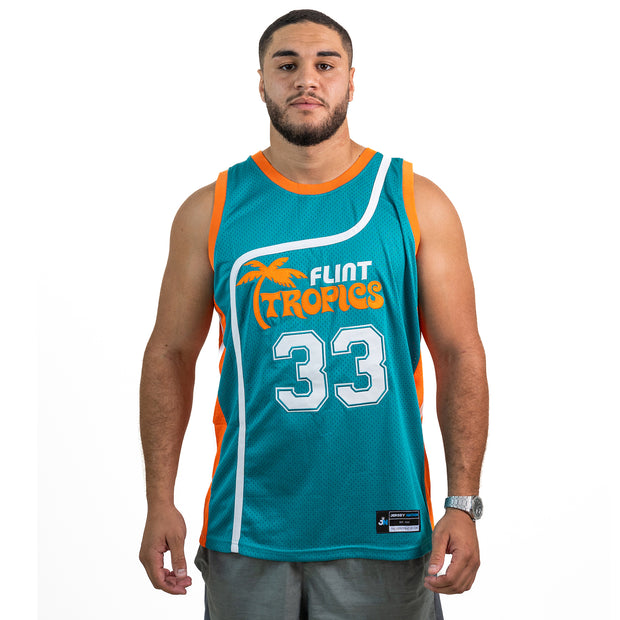 Jackie Moon Flint Tropics Basketball Jersey