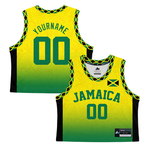 Jamaica Heritage Cropped Basketball Jersey