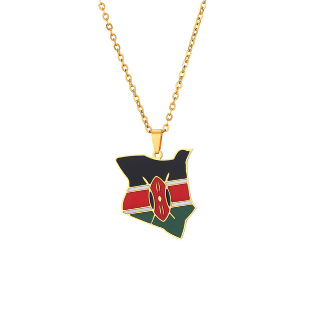 Kenya Heritage Necklace gold