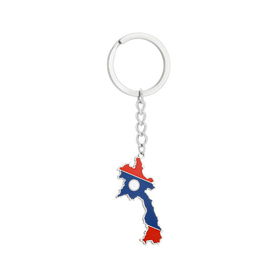 Laos Keychain