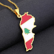 Lebanon Heritage Necklace Gold
