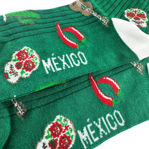 Mexico Crew Socks