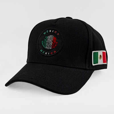 Mexico Heritage Black Snapback Cap