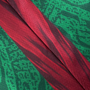 Mexico Heritage Custom Basketball Green Jersey Closeup Sides