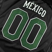 Mexico Heritage Custom Black Football Jersey Customized