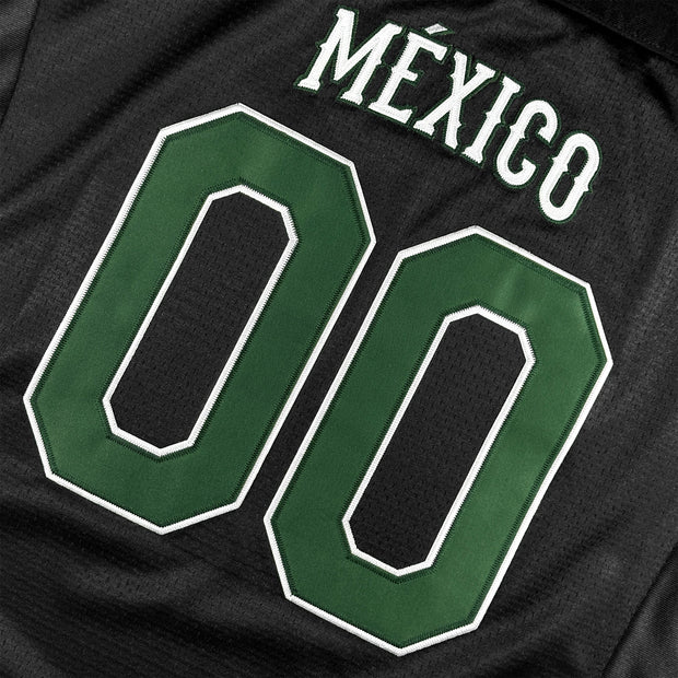 Mexico Heritage Custom Black Football Jersey Customized