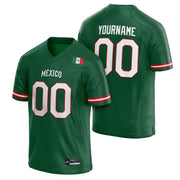 Mexico Heritage Custom Green Football Jersey