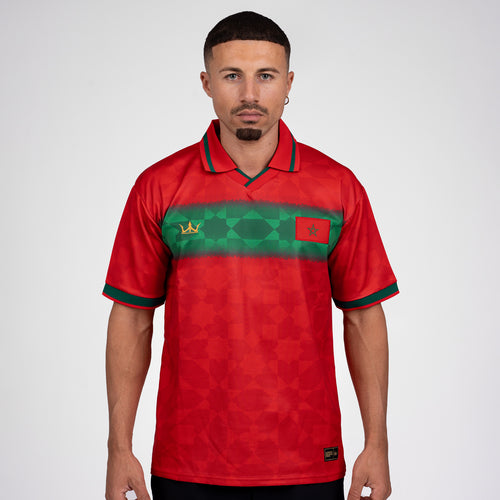 Morocco Heritage Retro Custom Football Jersey World Soccer Shirt Moroccan Model 