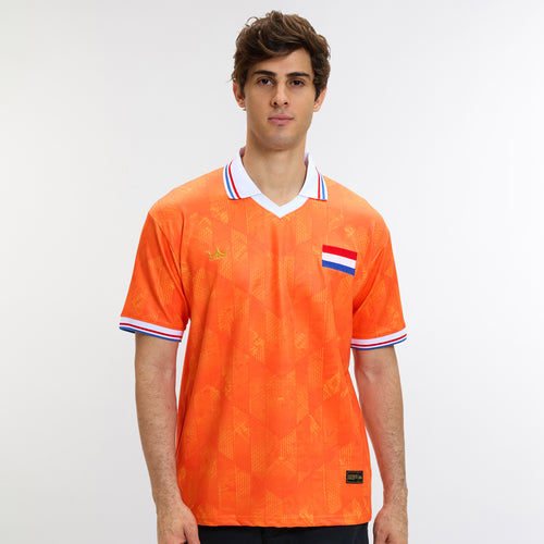 Netherlands Heritage Retro Custom Football Jersey World Soccer 