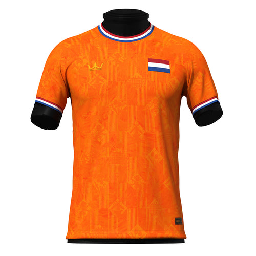 Netherlands Heritage Custom Football Jersey 
