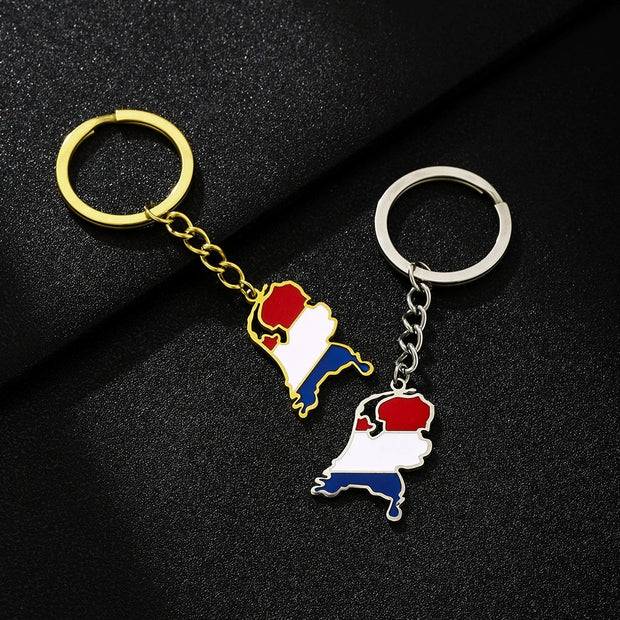 Netherlands Keychain