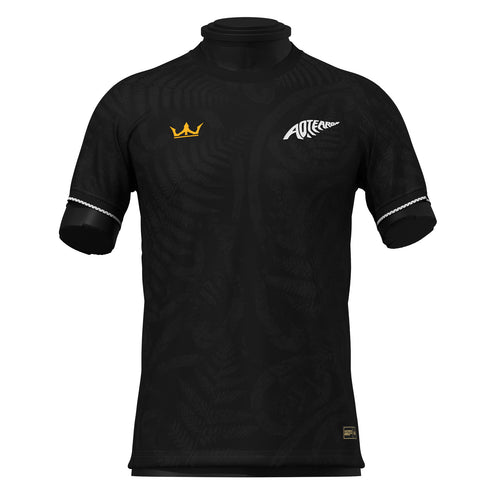 New Zealand Heritage Custom Football Jersey Soccer World Black Shirt