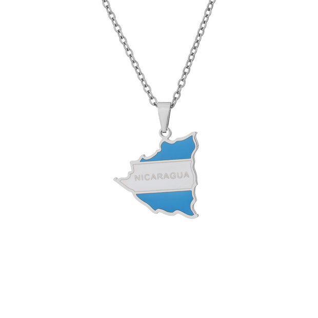 Nicaragua Heritage Necklace silver