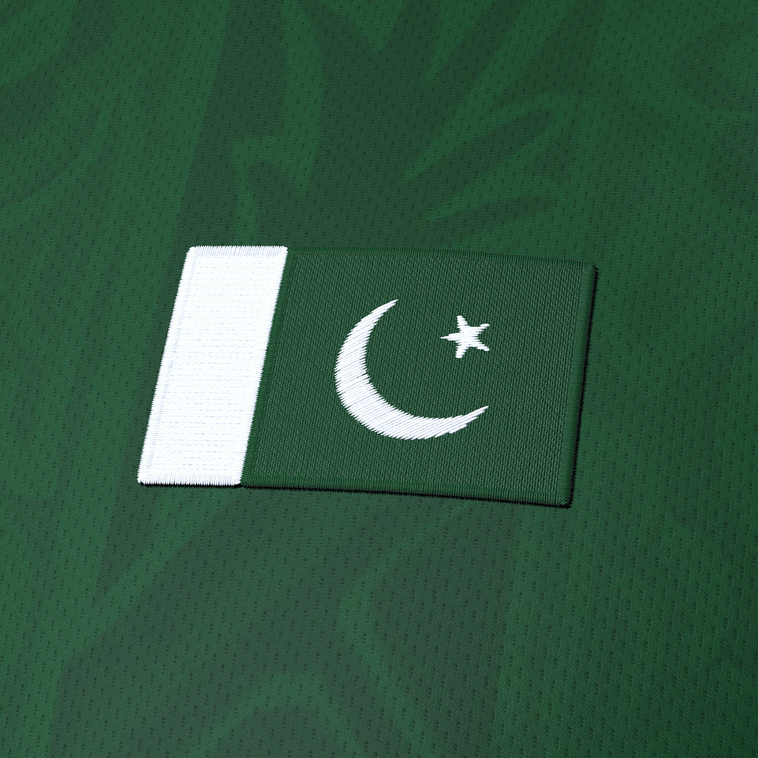 Pakistan Football Jersey PK-124 - Microfiber Breathable Soccer Jersey With Flag, Gift For Fans - View #5