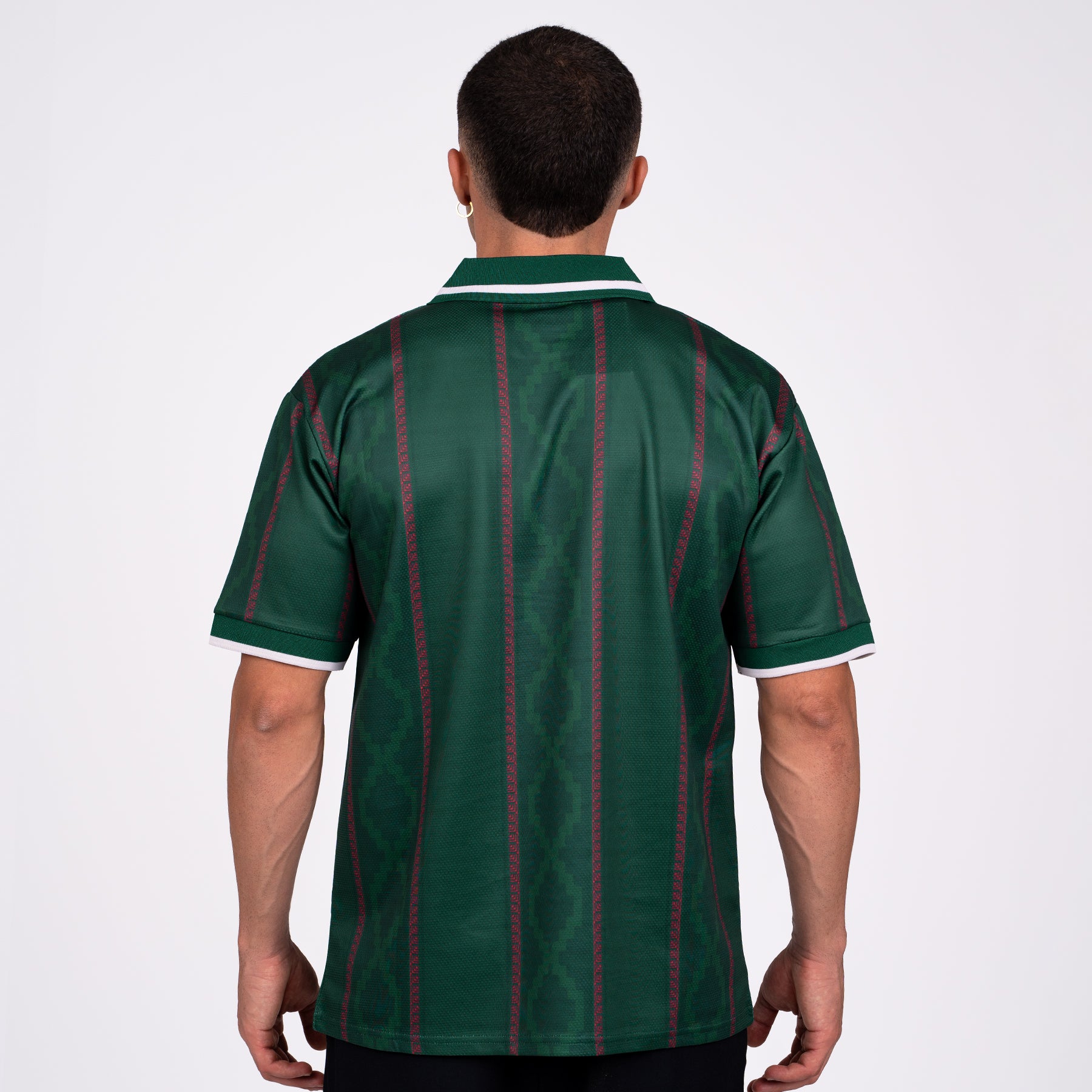 Palestine Heritage Retro Custom Football Jersey Model Back Soccer World