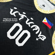 Philippines Black Custom Basketball Jersey