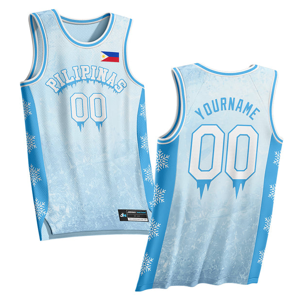 Philippines Christmas Custom Basketball Jersey