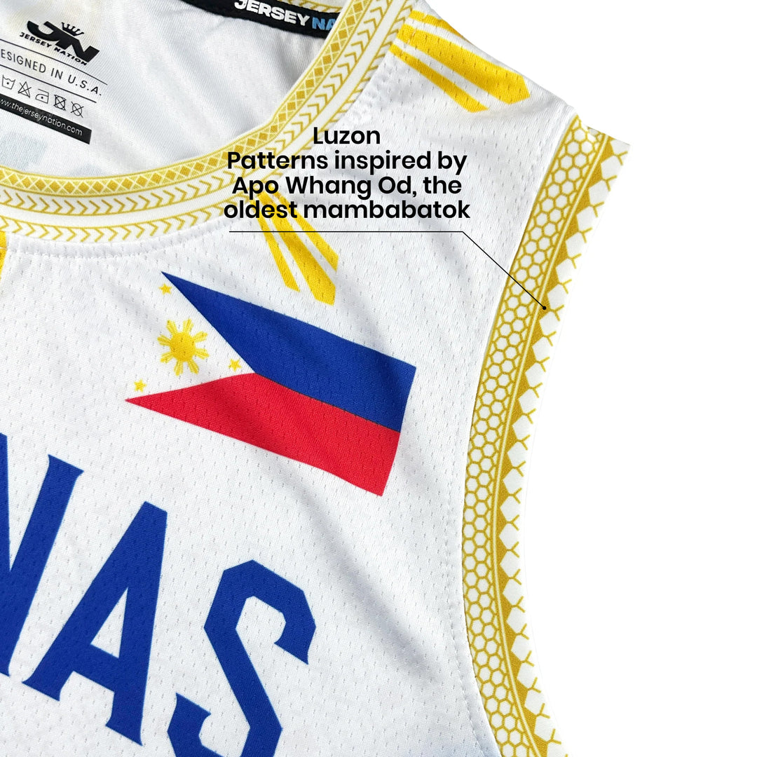Philippines 'Luzviminda' Custom Basketball Jersey