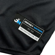 Philippines Black 'Three Stars & a Sun' Baseball Jersey Back Closeups 