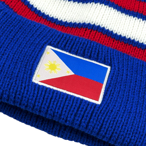 Philippines Heritage Beanie Closeup