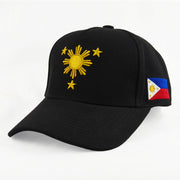 Philippines Heritage Black Snapback Cap