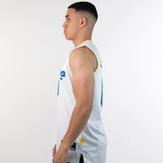 Philippines Heritage Custom Basketball White Jersey Model Side 