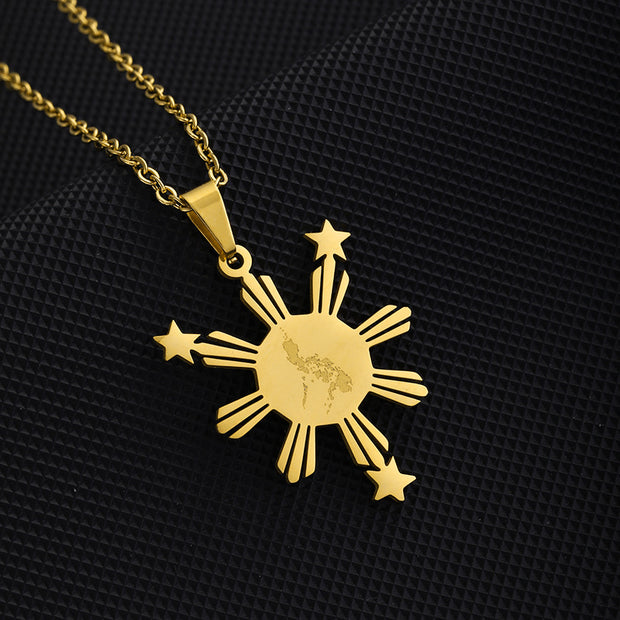 Philippines Heritage Necklace Gold