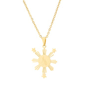 Philippines Heritage Necklace Gold