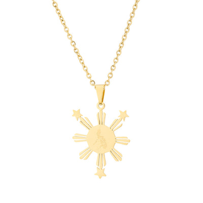 Philippines Heritage Necklace Gold