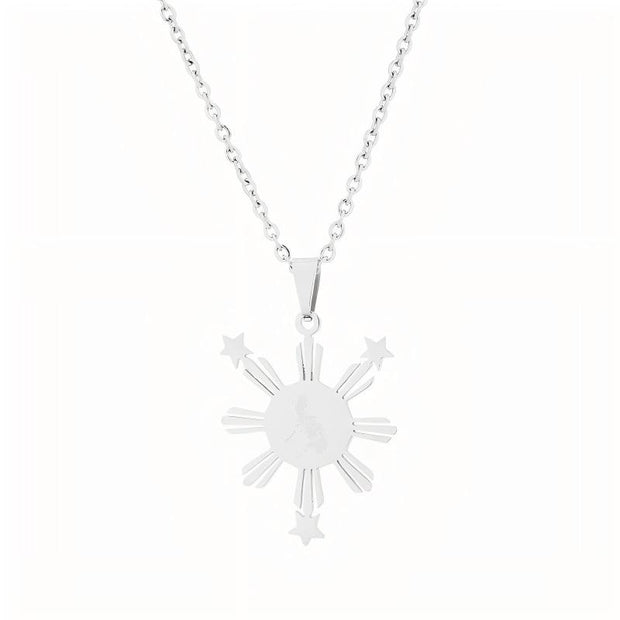 Philippines Heritage Necklace Silver