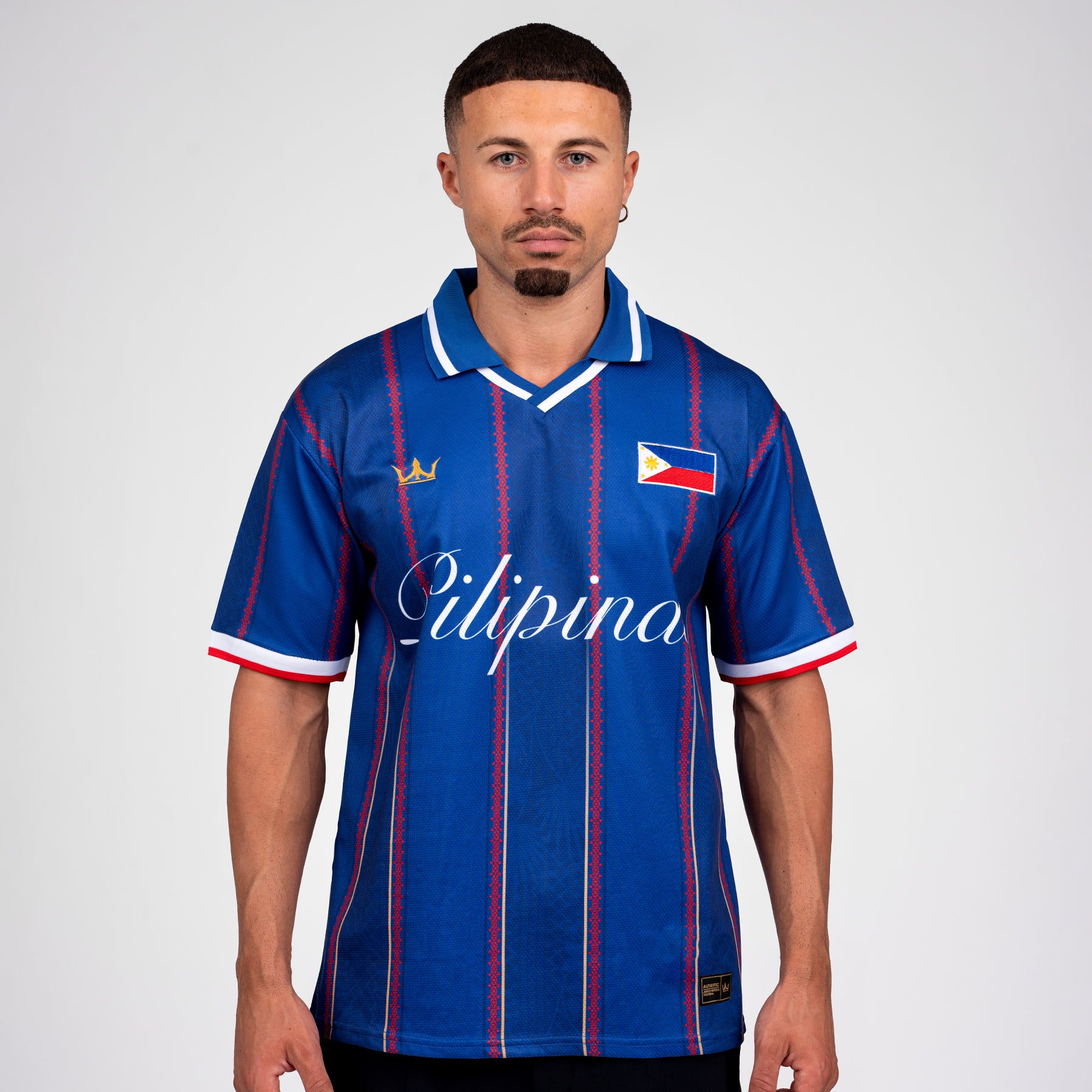 Philippines Heritage Retro Custom Football Jersey World Soccer Shirt Model 