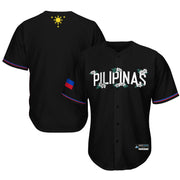 Philippines 'Sampaguita' Baseball Jersey Black