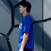 Philippines 'Sampaguita' Blue Baseball Jersey Model Sublimated Side Sleeves