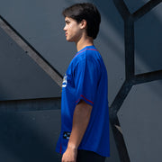 Philippines 'Three Stars & a Sun' Blue Baseball Jersey Model Sleeves