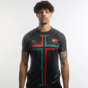Portugal Heritage Custom Football Jersey Black Model