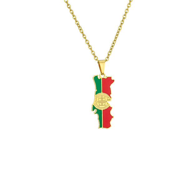 Portugal Heritage Necklace Gold