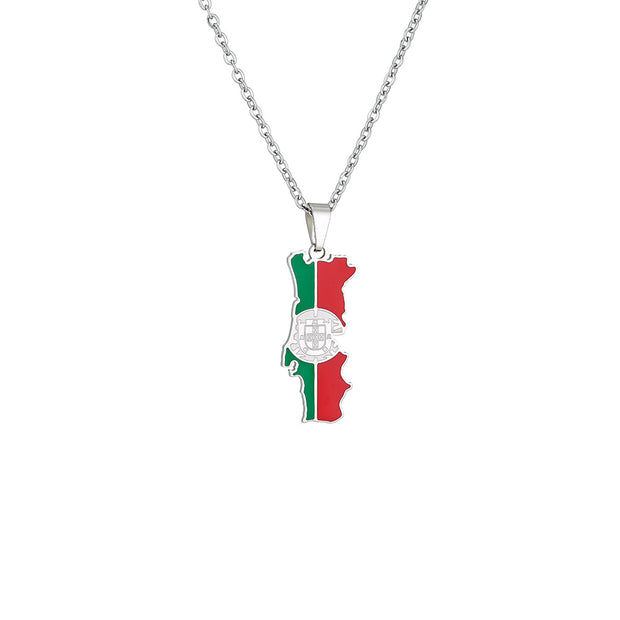 Portugal Heritage Necklace Silver