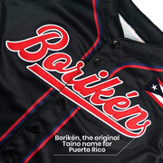 Puerto Rico Custom Baseball Jersey