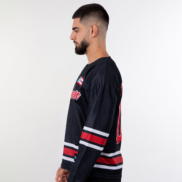 Puerto Rico Heritage Custom Hockey Jersey