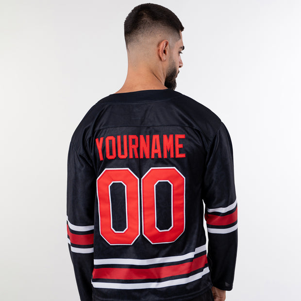 Puerto Rico Heritage Custom Hockey Jersey