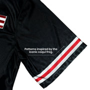 Puerto Rico Borinquen Heritage Custom American Football Jersey Black Sleeves