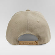 Puerto Rico Heritage Beige Azul Celeste Snapback Cap Embroidered 