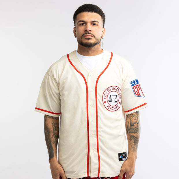 Jimmy Dugan Rockford Peaches Baseball Jersey