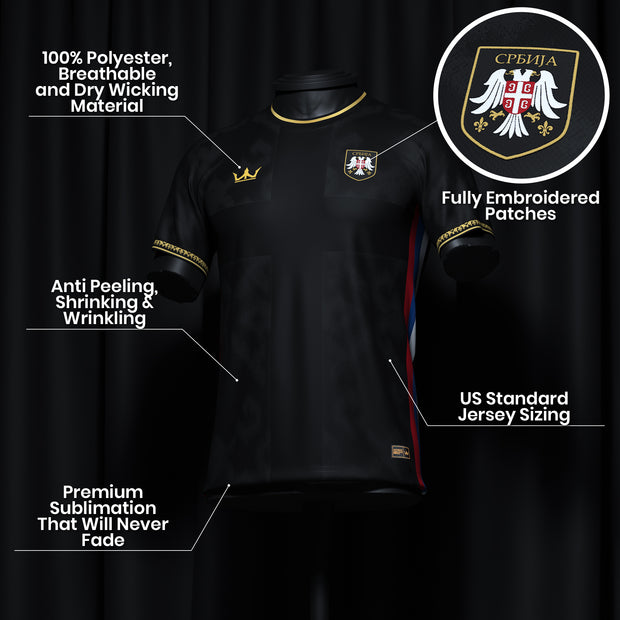 Serbia Limited Edition Custom Football Jersey