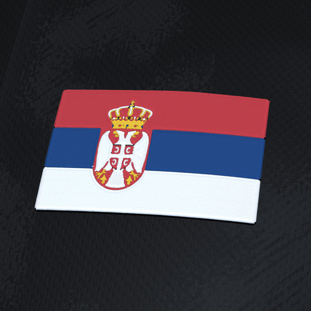 Serbia Limited Edition Heritage Custom Football Jersey Closeups