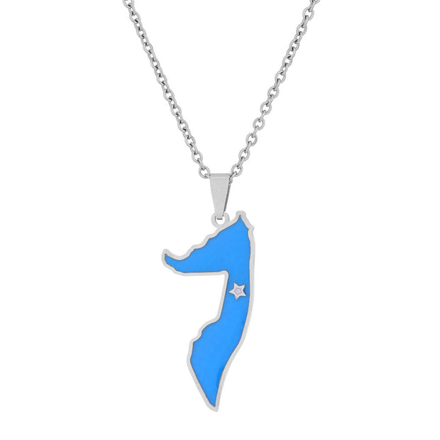 Somalia Heritage Necklace Silver