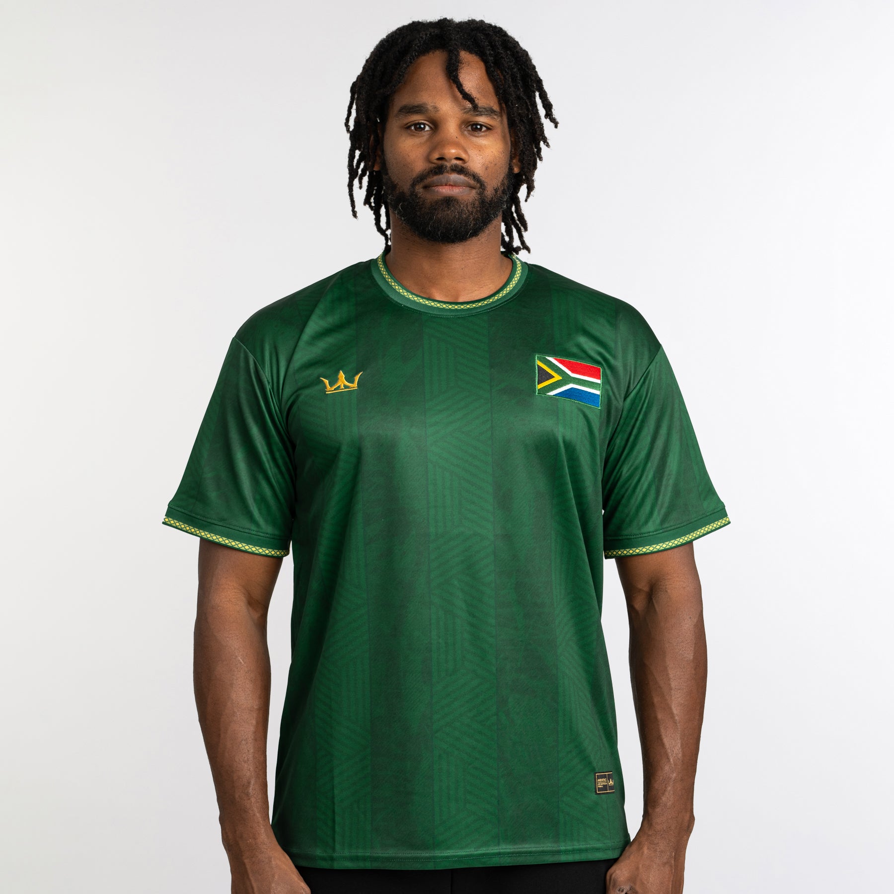 South Africa Heritage Custom Football Jersey Soccer Shirt World Green