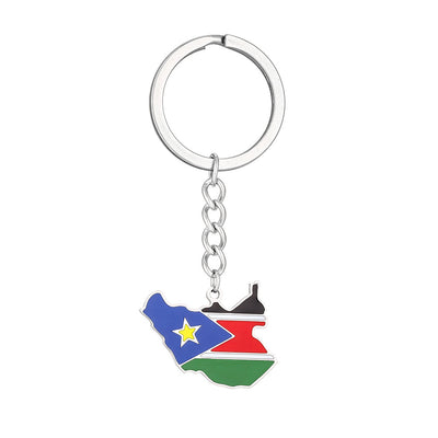 South Sudan Keychain