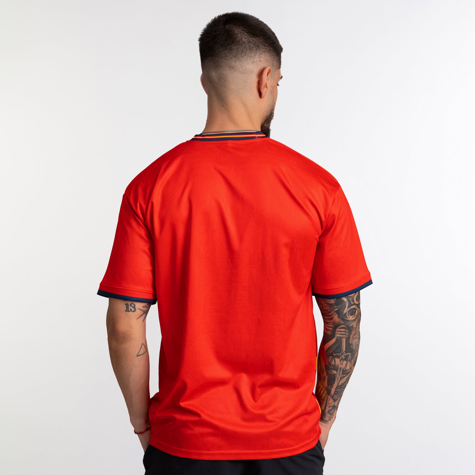 Spain Heritage Custom Football Jersey Soccer Shirt World Spanish 